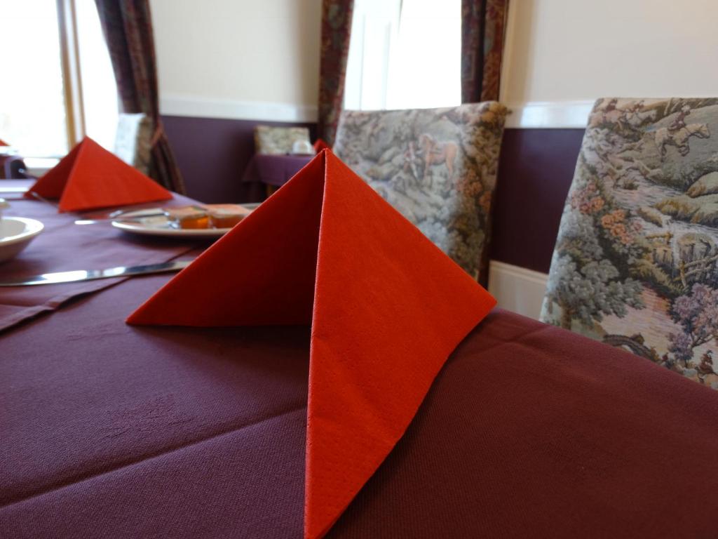 A seating area at Kilchoan Hotel