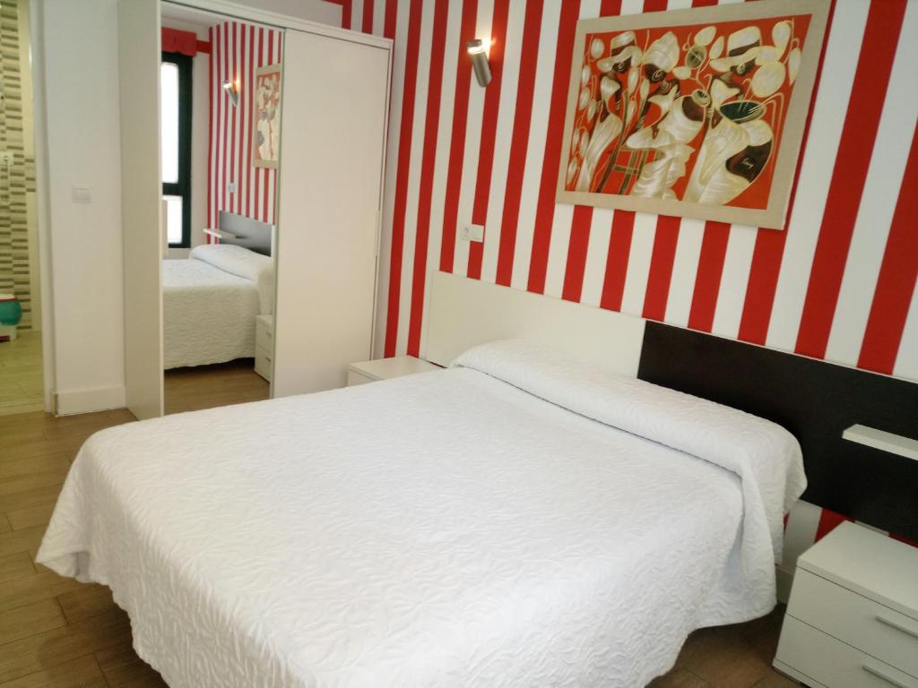 Cama o camas de una habitación en Don Diego