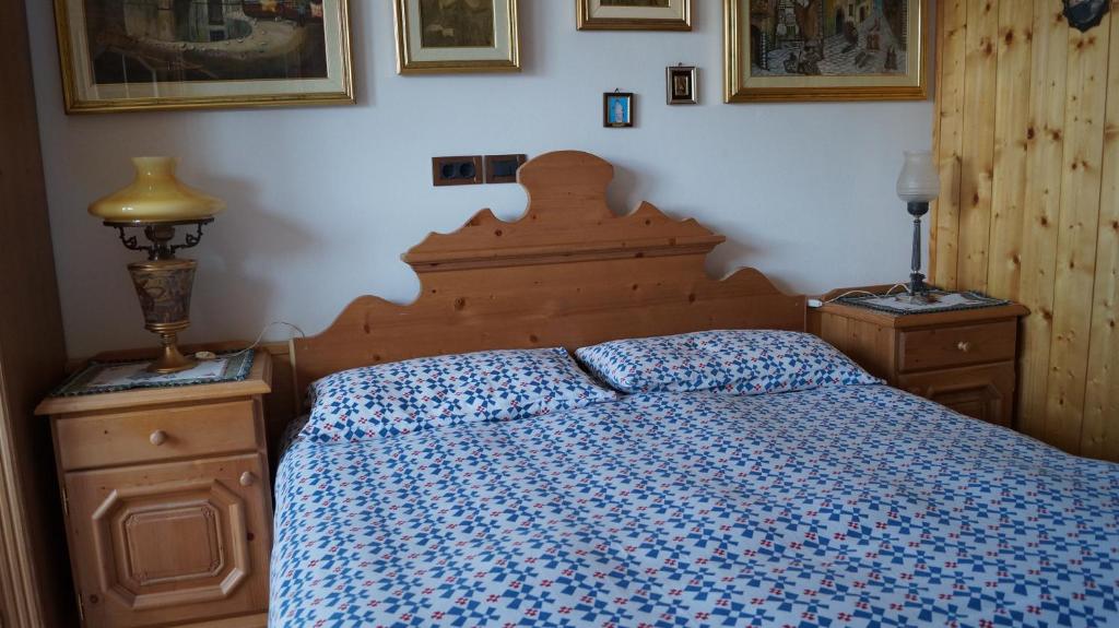 A bed or beds in a room at B&B L'Arca di Noè