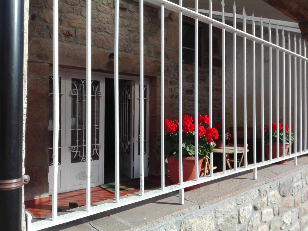 Balkón alebo terasa v ubytovaní La Casa de Santa Olalla