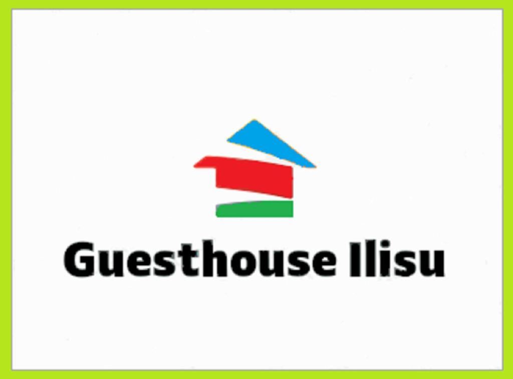 un logotipo para una pensión con las palabras "guest house itu" en Guesthouse Ilisu, en Qax