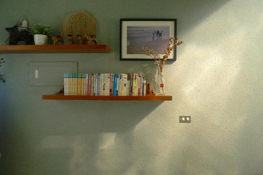 Biblioteca en el bed & breakfast