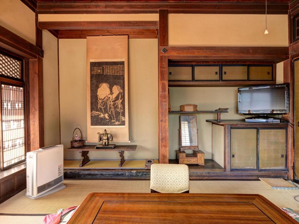 Kuchyň nebo kuchyňský kout v ubytování Masuya Ryokan