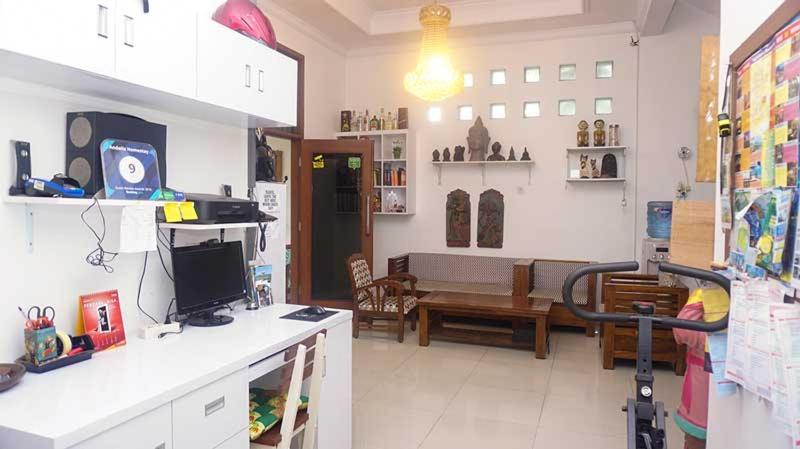 Kuchyň nebo kuchyňský kout v ubytování Andelis Homestay