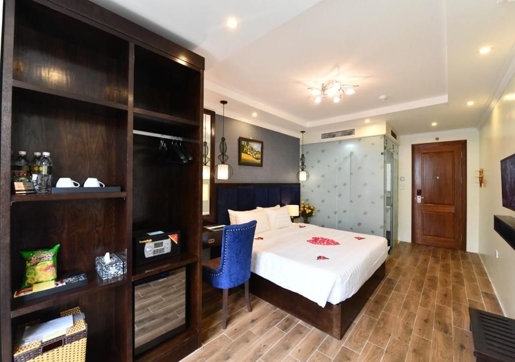 Postel nebo postele na pokoji v ubytování Bella Rosa Trendy Hotel & Spa