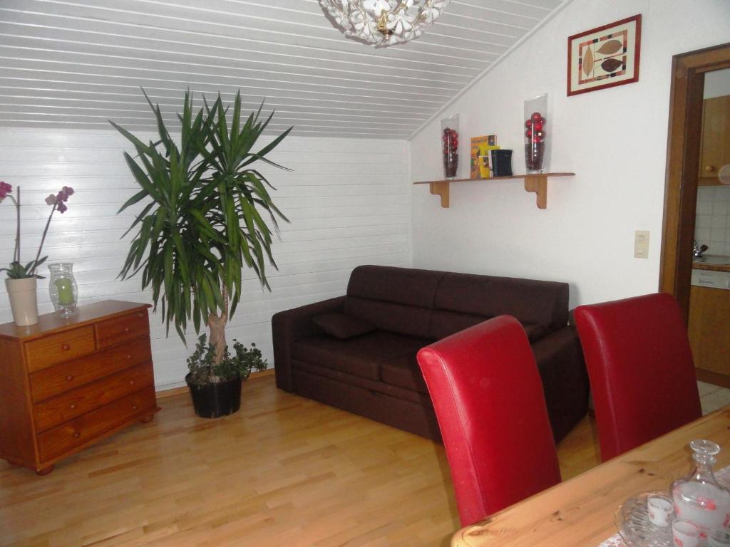 Posezení v ubytování Landhaus Bonaventura