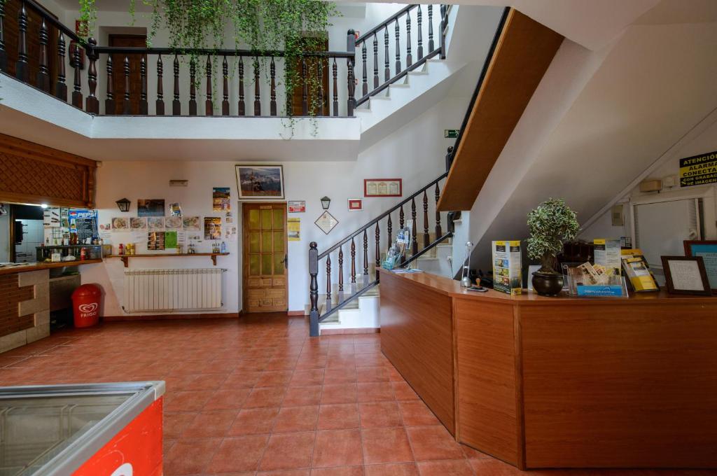 Kuchyňa alebo kuchynka v ubytovaní Hostal Camino Real