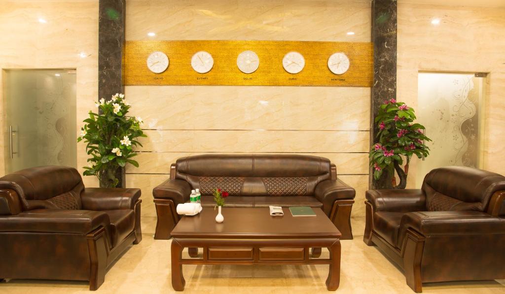 Posezení v ubytování Hotel Indraprasttha