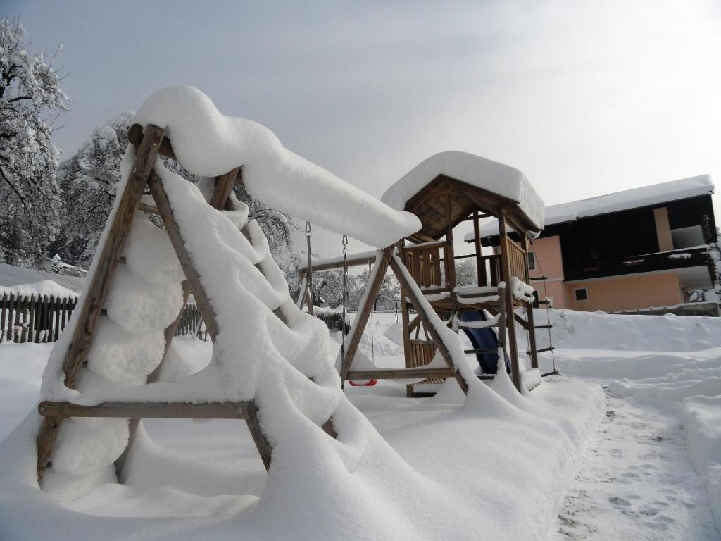 Landhaus Bonaventura v zimě
