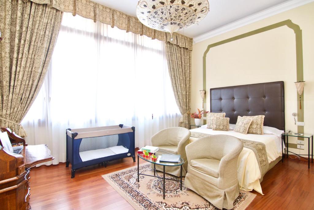 Posezení v ubytování Hotel Le Isole