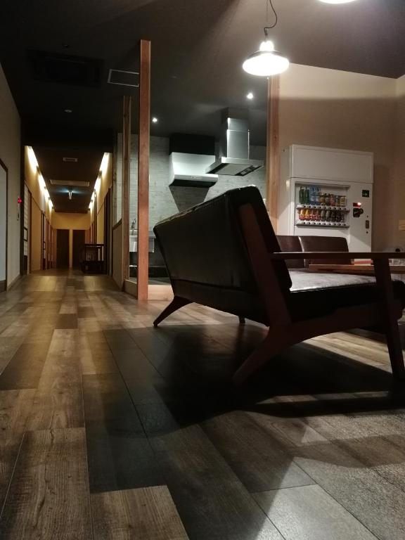 Posezení v ubytování HOSTEL Co-EDO