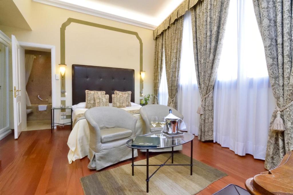 Posezení v ubytování Hotel Le Isole