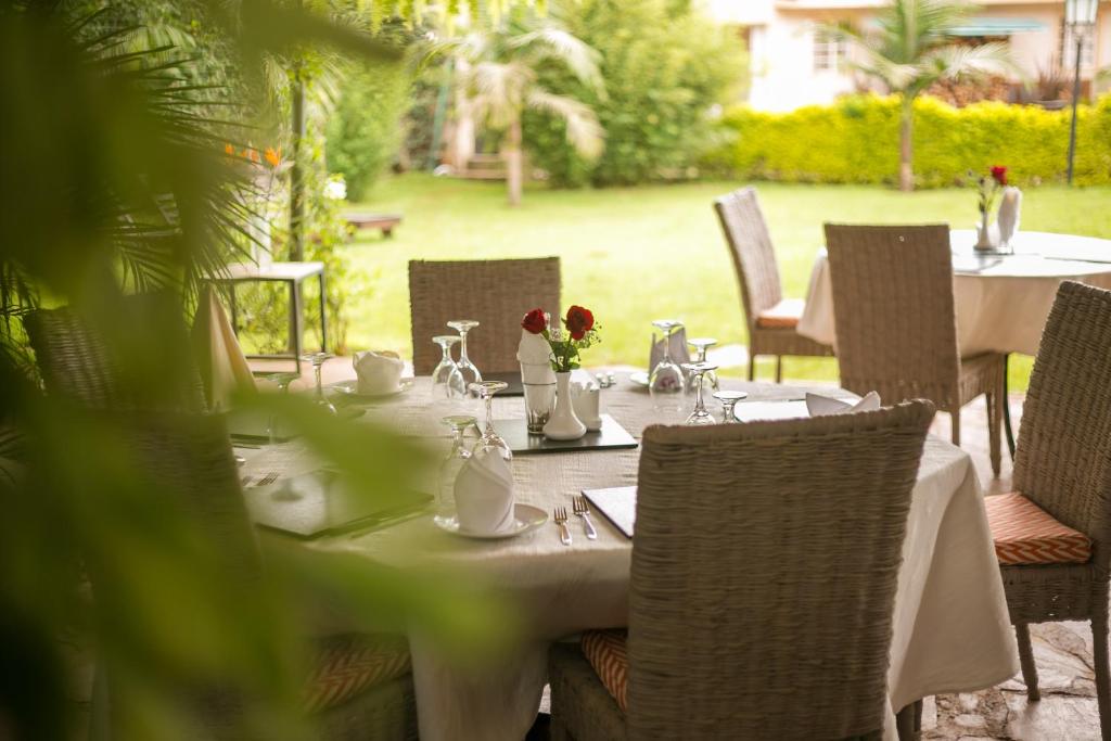 Zahrada ubytování Hotel Rudi