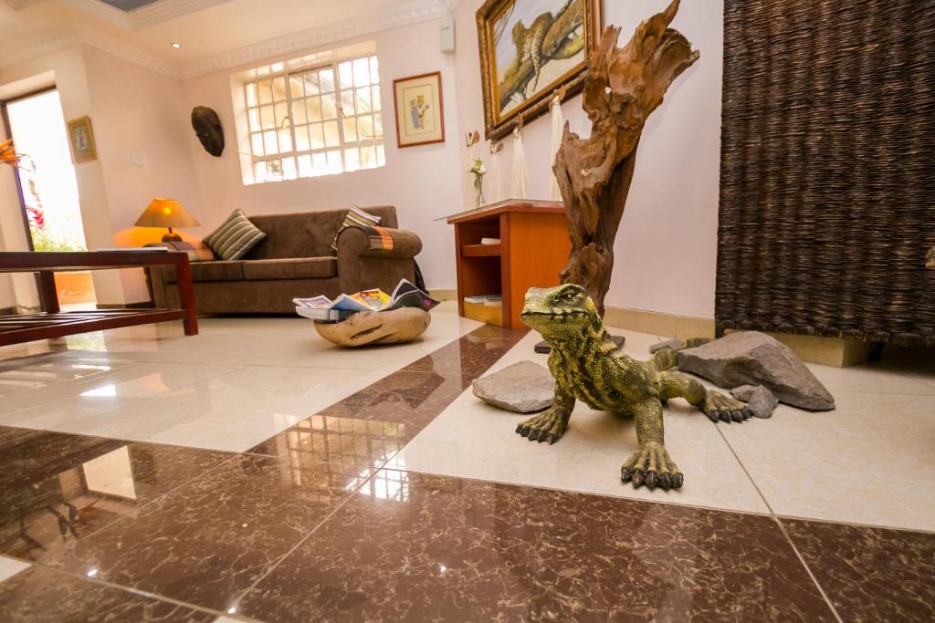 Posezení v ubytování Hotel Rudi