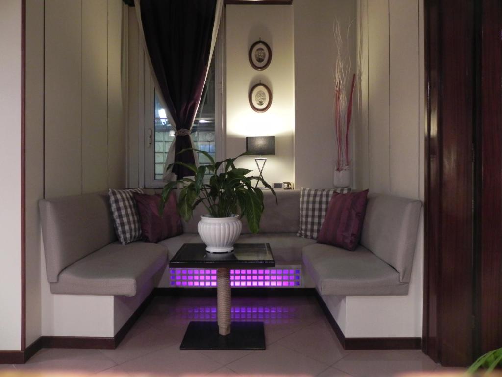 Posezení v ubytování Hotel Helios