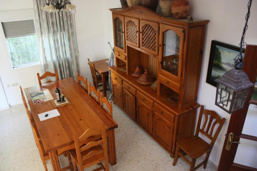 Telewizja i/lub zestaw kina domowego w obiekcie Cortijo del Sidi