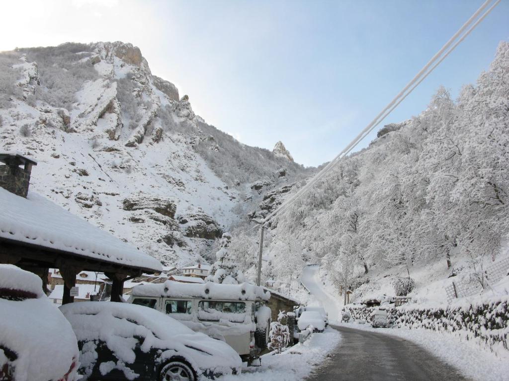 La Posada de Cucayo v zimě