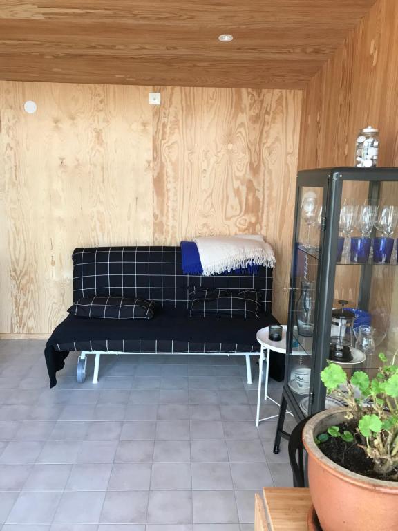 Posezení v ubytování Båstad Ateljehus