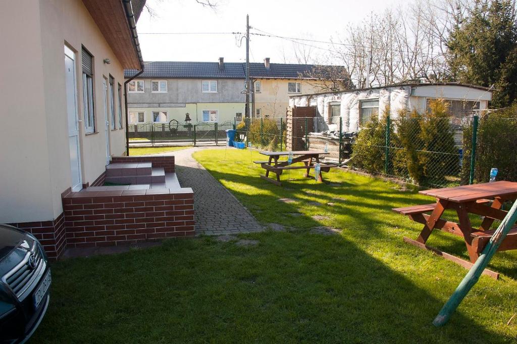 Zahrada ubytování Apartamenty pod dębem