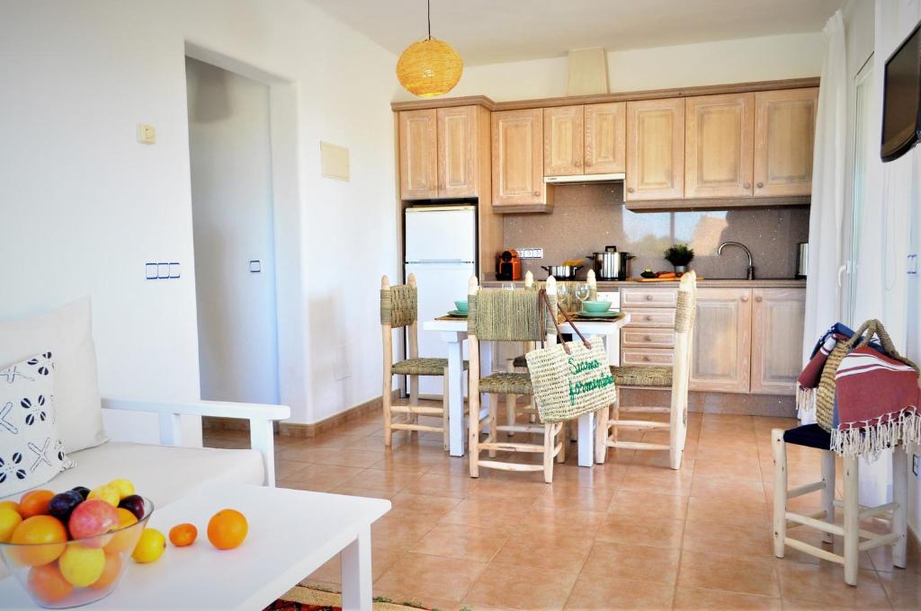 Kuchyň nebo kuchyňský kout v ubytování Siamoformentera Donatella