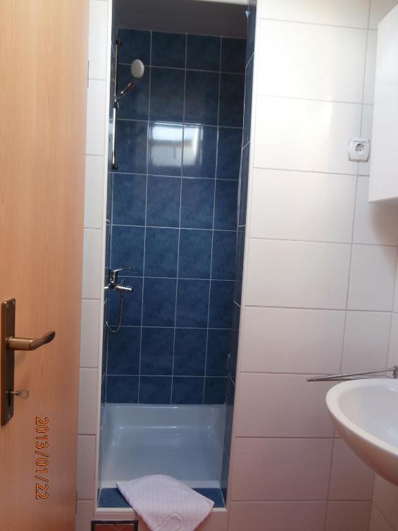 Koupelna v ubytování Guest House Klaudija