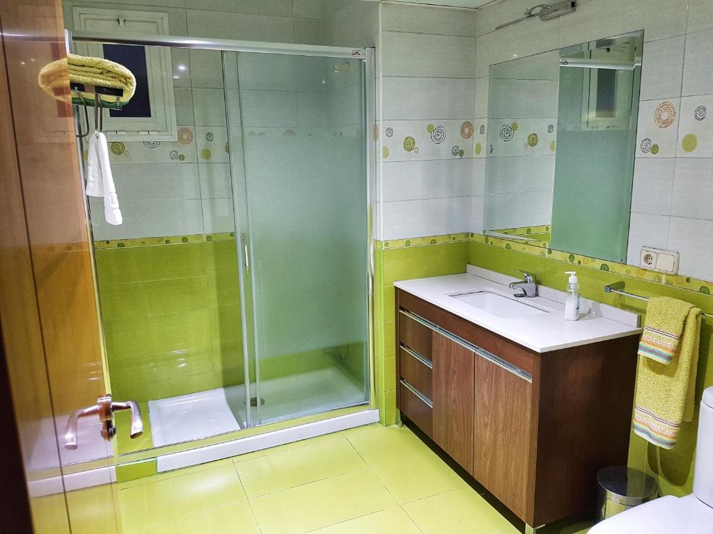 Koupelna v ubytování Apartamentos Doña Lucía