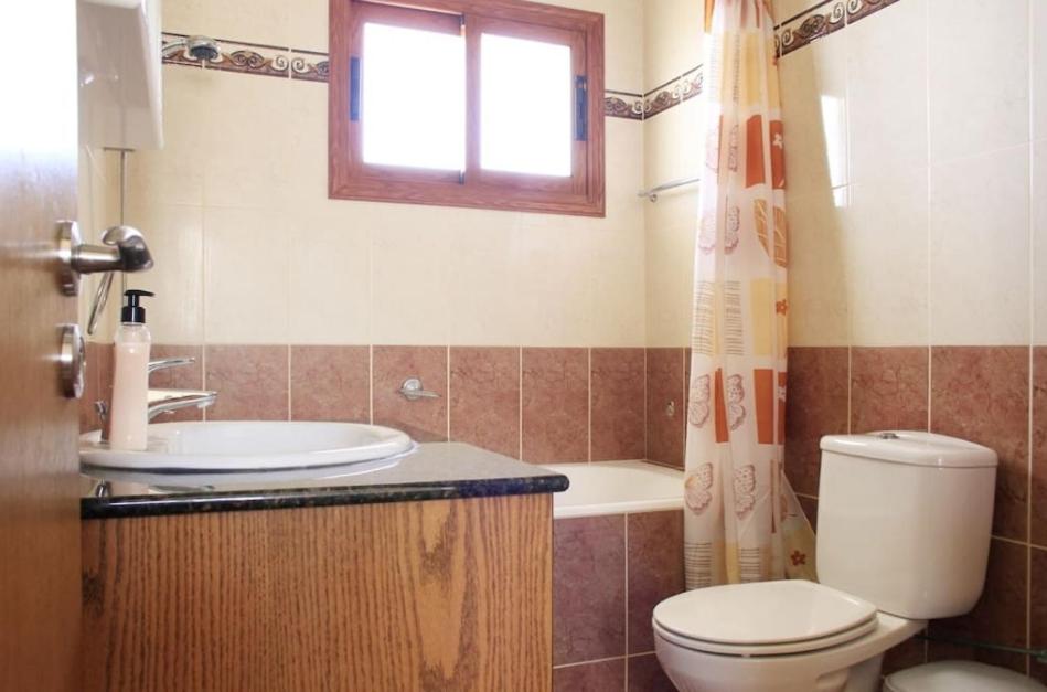 Koupelna v ubytování Olgas Villa