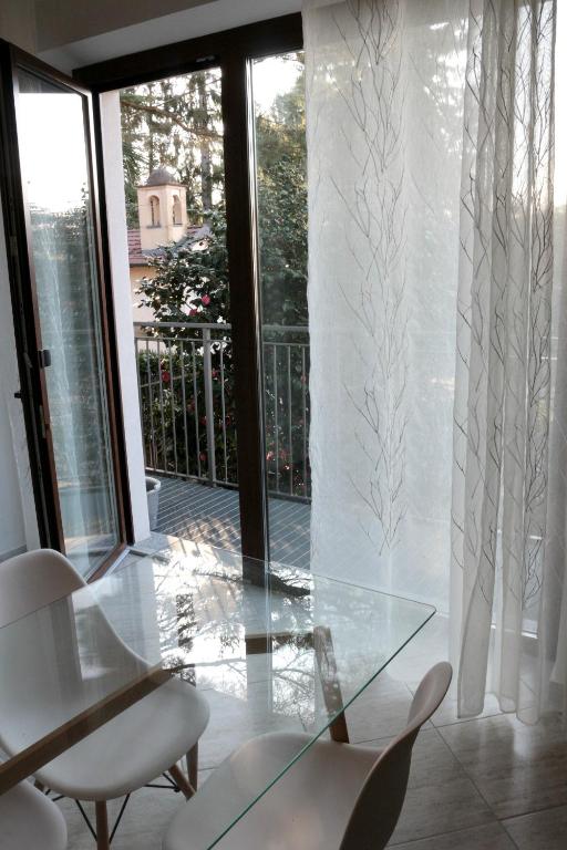 Balkón nebo terasa v ubytování Paradeisos Residence Sas