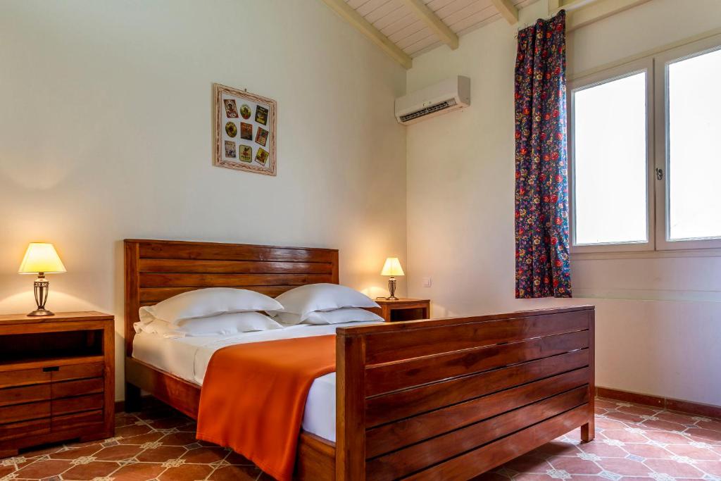 Postel nebo postele na pokoji v ubytování Le Domaine Saint Aubin