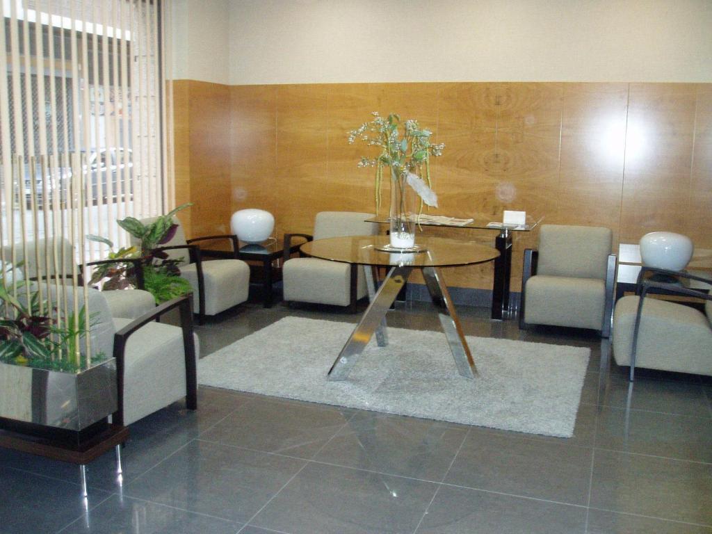 Posezení v ubytování Hotel Condes de Haro