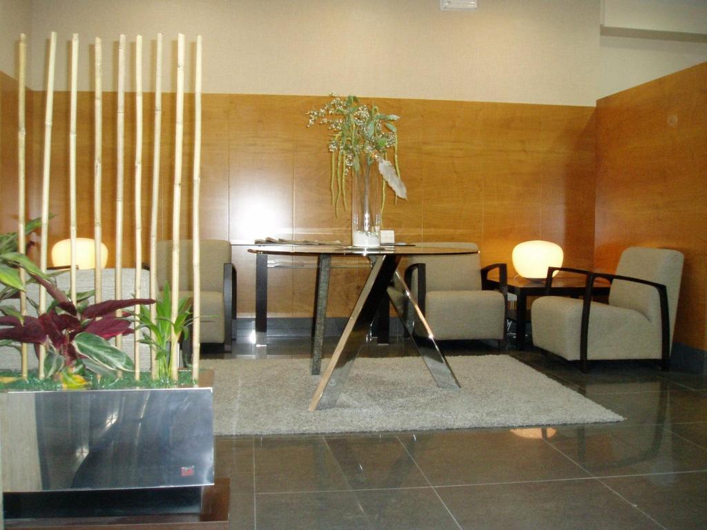 Posezení v ubytování Hotel Condes de Haro
