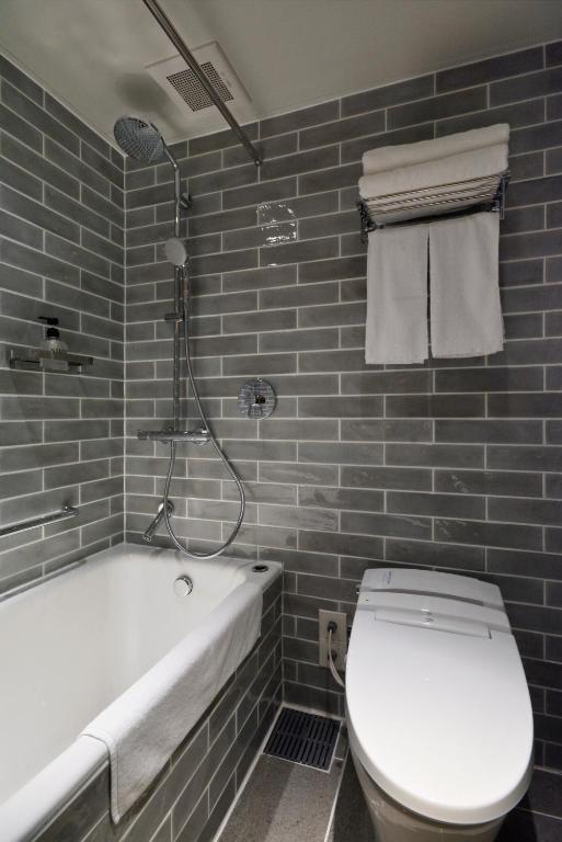 Koupelna v ubytování HOTEL HILLARYS Akasaka