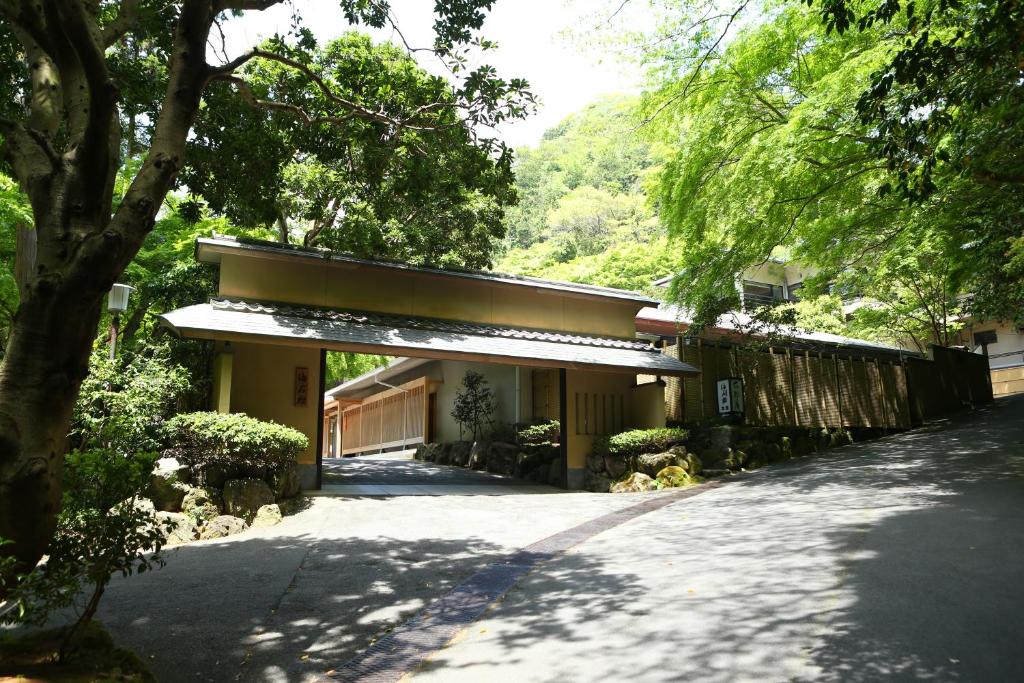 Budova, kde se ryokan nachází