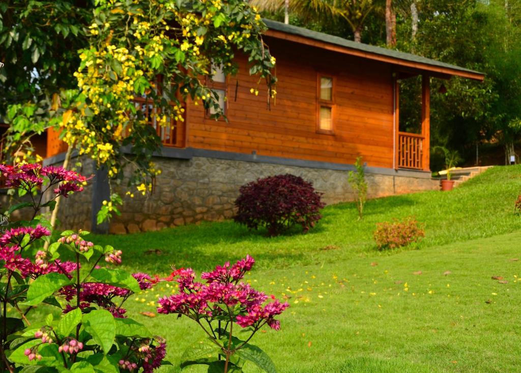 Zahrada ubytování LakeRose Wayanad Resort