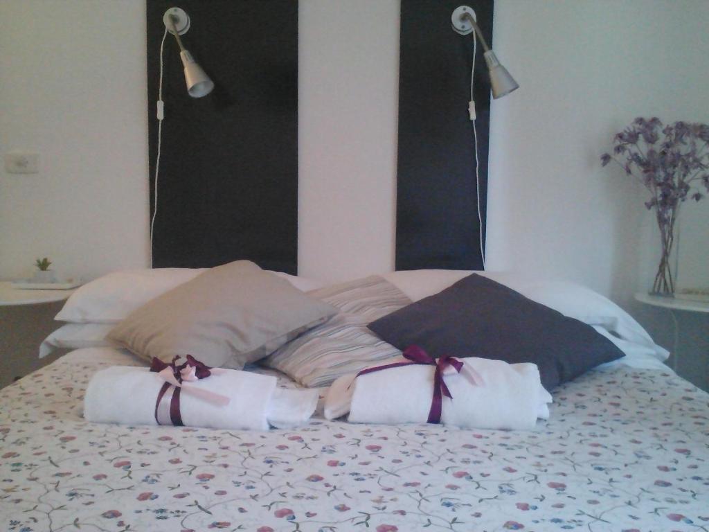Postel nebo postele na pokoji v ubytování B&B Verdeblu