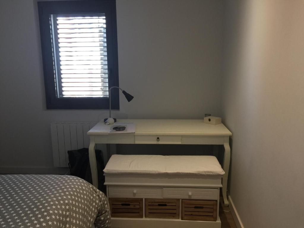 Posteľ alebo postele v izbe v ubytovaní APARTAMENTO CÉNTRICO EN OLOT