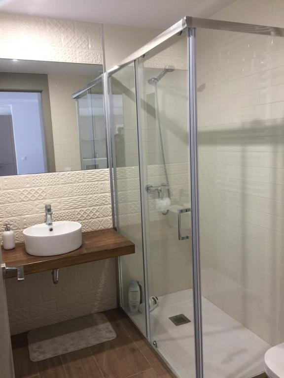 Kúpeľňa v ubytovaní APARTAMENTO CÉNTRICO EN OLOT
