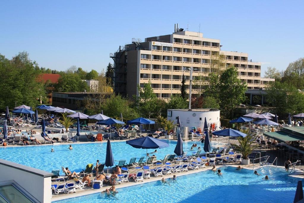Bazén v ubytování Hotel garni Vogelsang nebo v jeho okolí