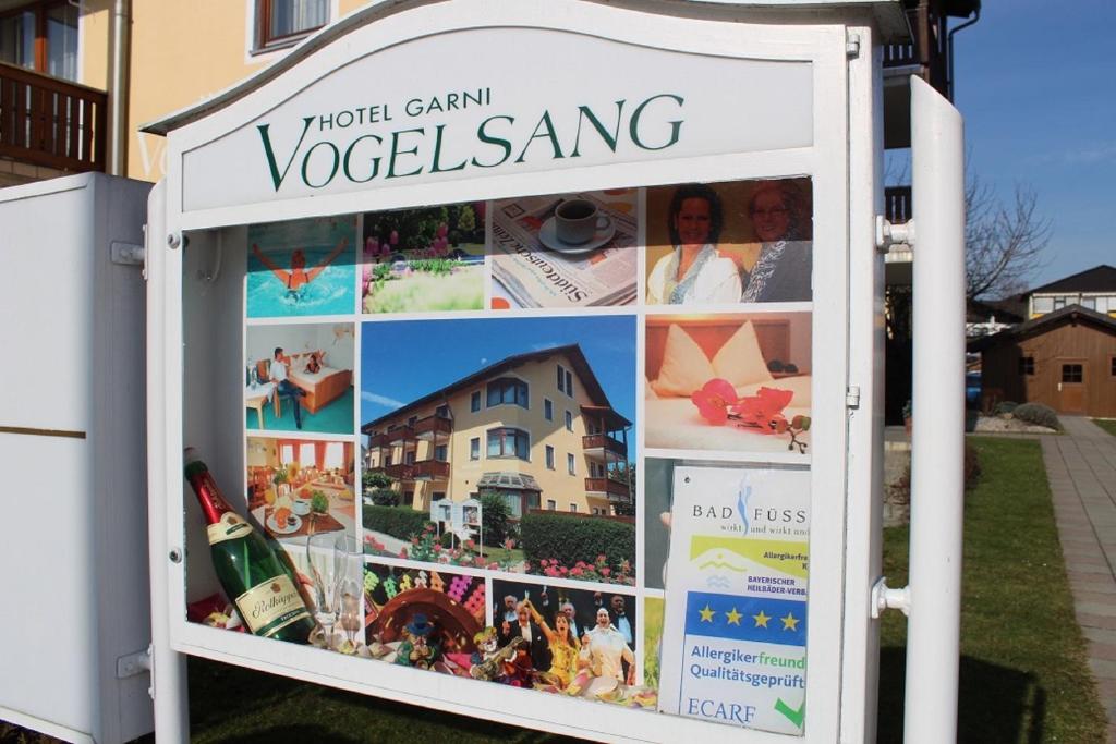 Certifikát, hodnocení, plakát nebo jiný dokument vystavený v ubytování Hotel garni Vogelsang
