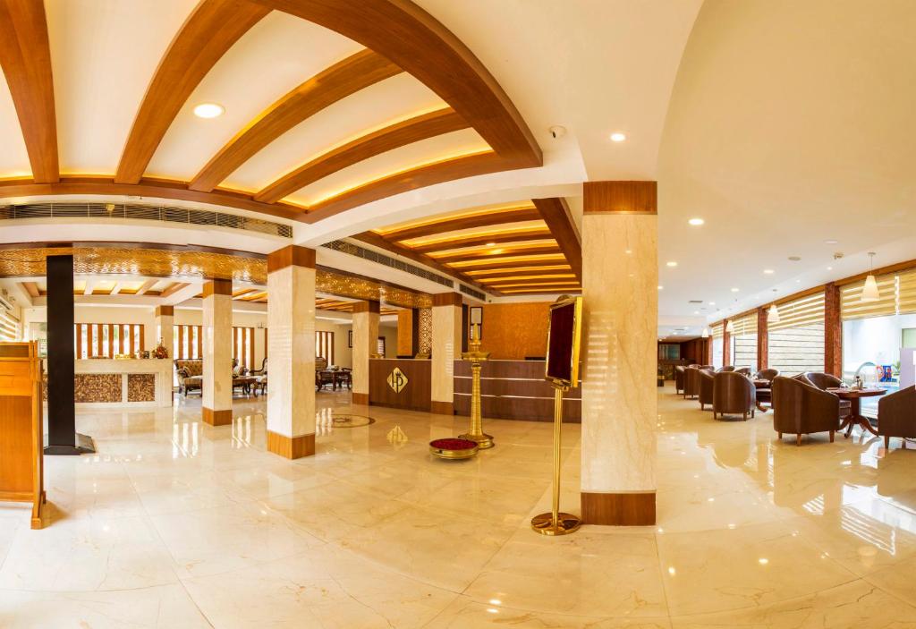 Posezení v ubytování Hill Palace Hotel & Spa