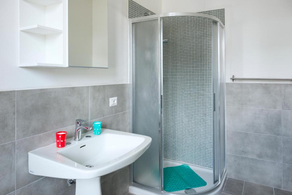 A bathroom at Casa Adriana