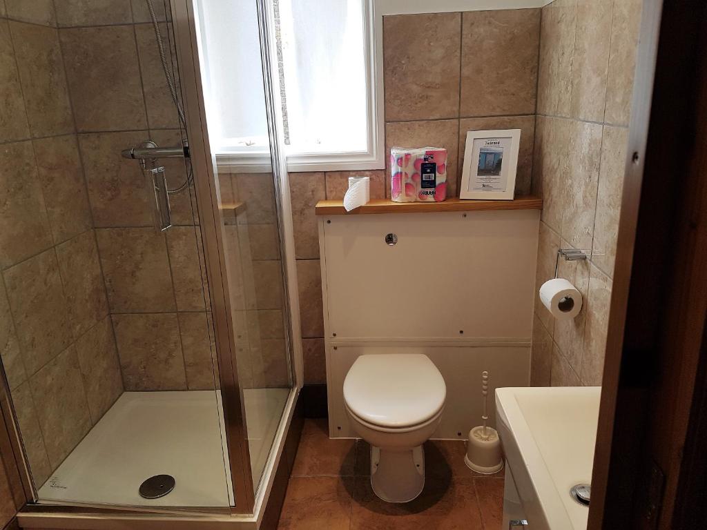 Un baño de Barmy Badger Backpackers