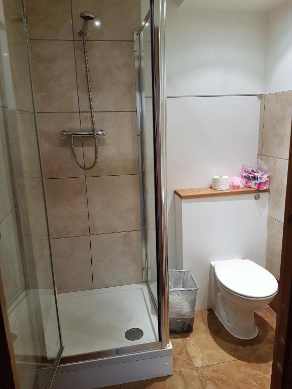 Un baño de Barmy Badger Backpackers