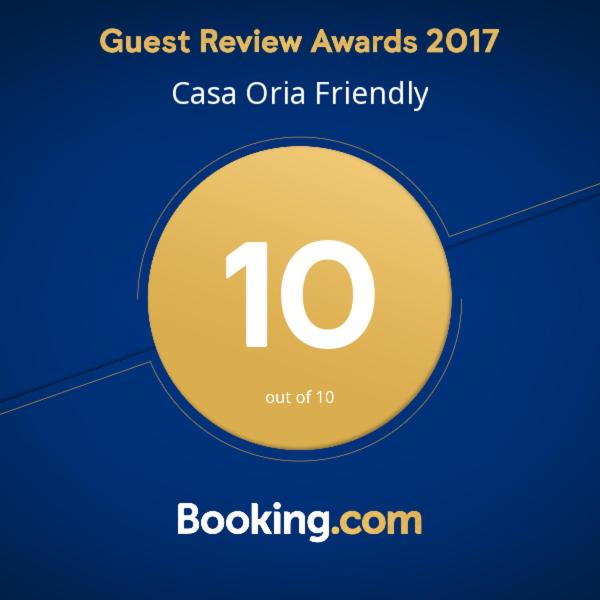 Casa Oria Friendly tanúsítványa, márkajelzése vagy díja