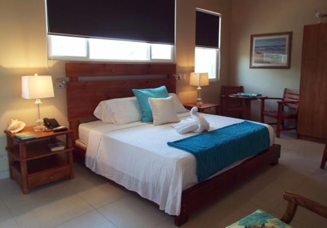 Postel nebo postele na pokoji v ubytování Hotel La Gaviota Tropical