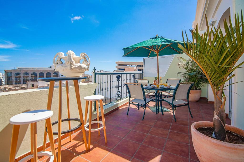 Balkón nebo terasa v ubytování Rooms & Suites Terrace 4C