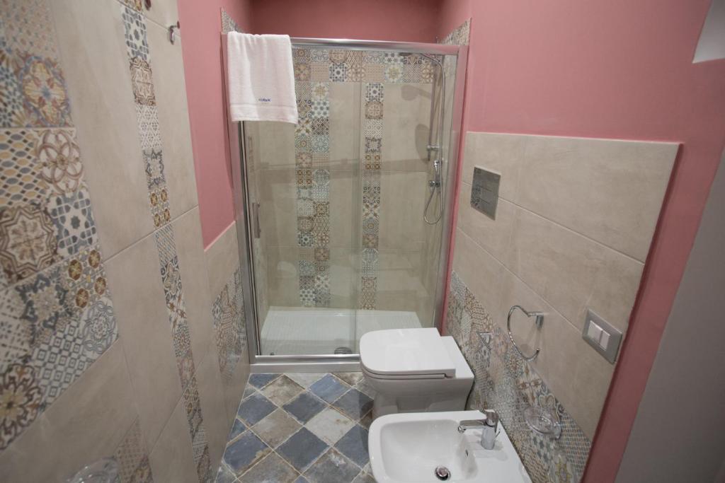 Kúpeľňa v ubytovaní Coraje Room & Breakfast