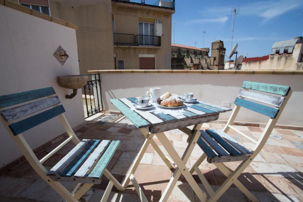 Balkón alebo terasa v ubytovaní Coraje Room & Breakfast