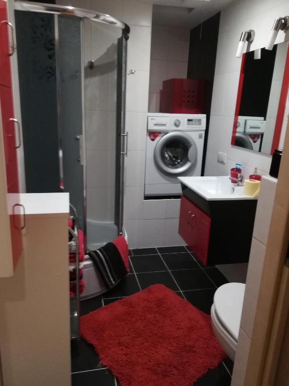 Kúpeľňa v ubytovaní Loft 'PRL'