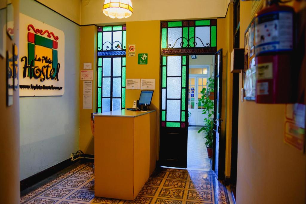 
El lobby o recepción de La Plata Hostel
